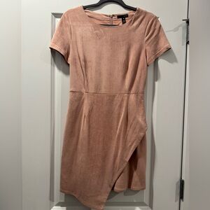 Aqua Blush Short Sleeve Mini Dress